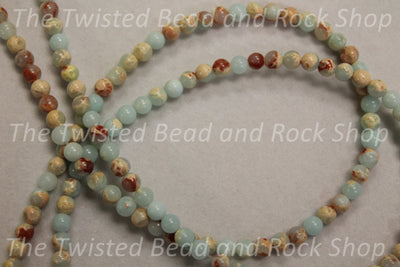 Aqua Terra Jasper Gemstone Beads