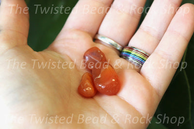 Carnelian Banded Tumbled