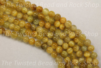 Tiger Eye Blonde Gemstone Beads