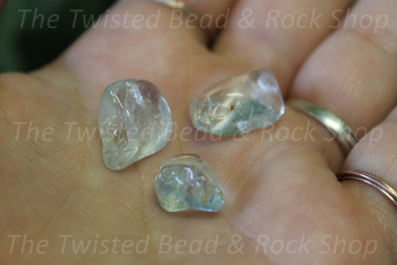 Topaz Blue Tumbled