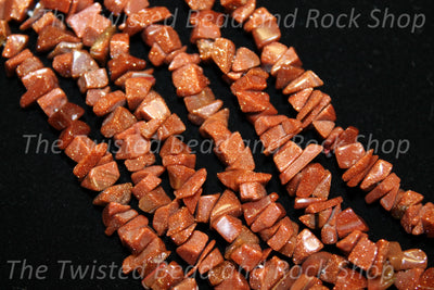 Goldstone Brown Gemstone Beads