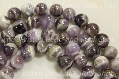 Amethyst Chevron Gemstone Beads