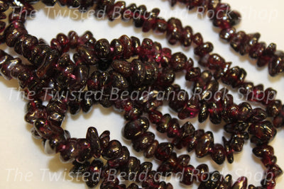 Garnet Red Gemstone Beads