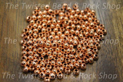 8/0 Copper Plated Seed Beads