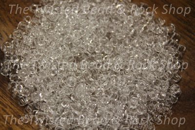 8/0 Crystal Seed Beads