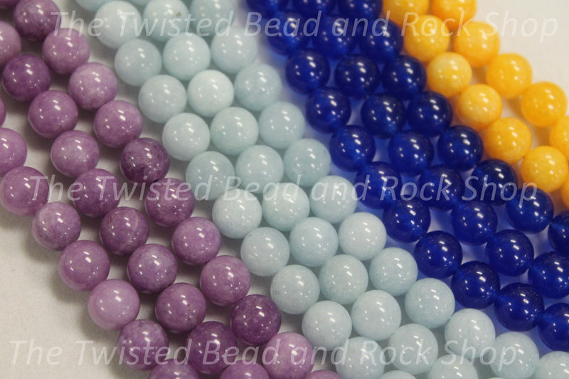 Dyed Jade Gemstone Beads