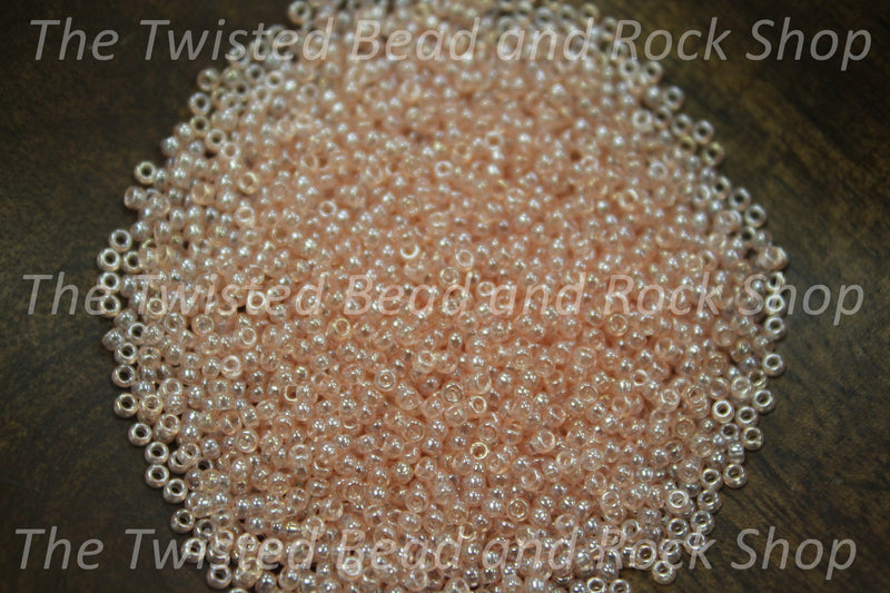 15/0 Fancy Shell Pink Seed Beads