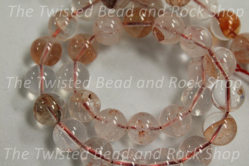 Quartz Fire Gemstone Beads