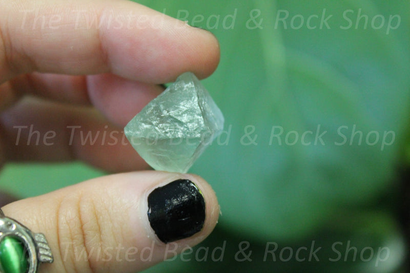 Fluorite Octahedron Polished