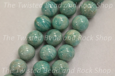 Green Amazonite Gemstone Beads