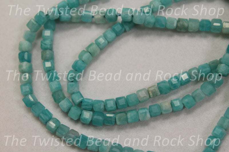 Green Amazonite Gemstone Beads