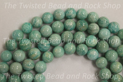 Green Amazonite Gemstone Beads