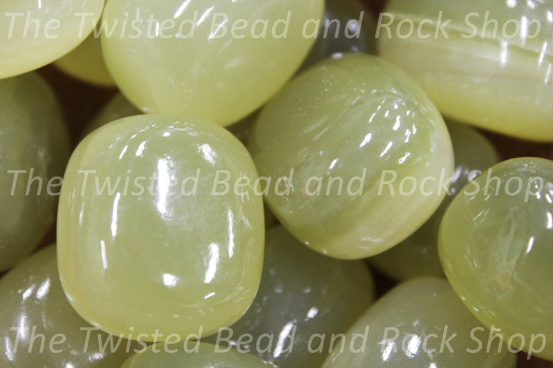 Green Calcite Tumbled Crystals