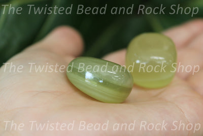 Green Calcite Tumbled Crystals