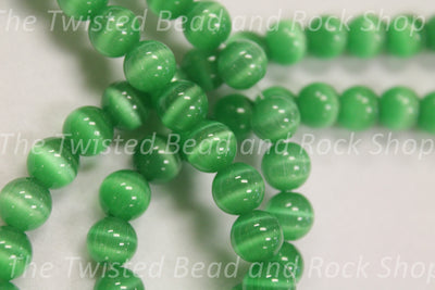 Cats Eye Glass Assorted Gemstone Beads