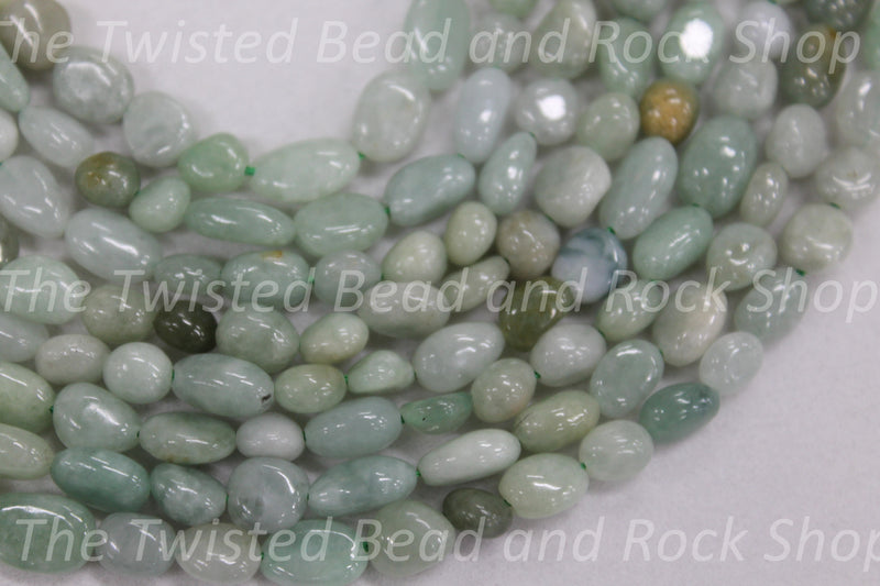 Jade Green Gemstone Beads