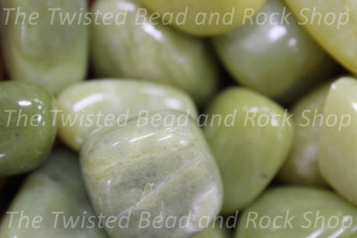 Serpentine Olive Tumbled Crystals