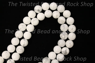 Howlite Gemstone Beads