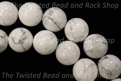 Howlite Gemstone Beads