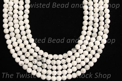 Howlite Gemstone Beads