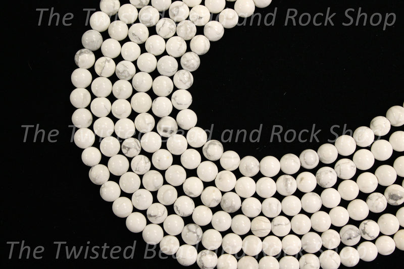 Howlite Gemstone Beads