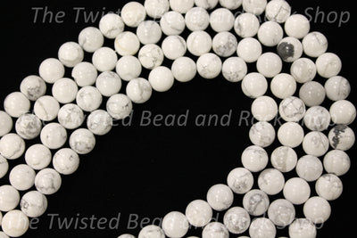 Howlite Gemstone Beads