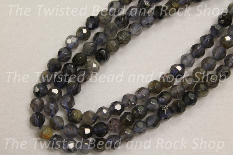 Iolite Gemstone Beads