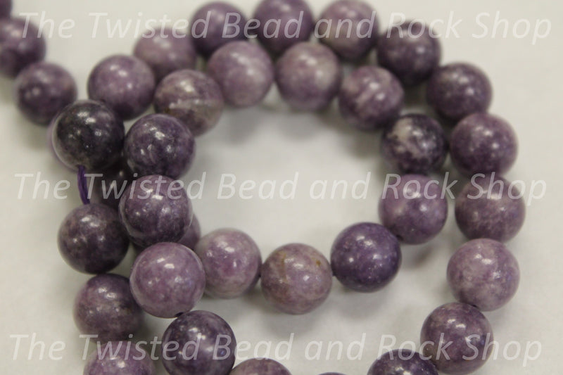 Lepidolite Gemstone Beads