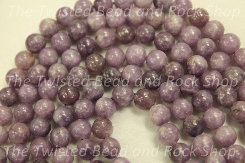 Lepidolite Gemstone Beads