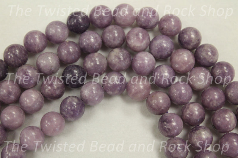 Lepidolite Gemstone Beads