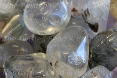 Quartz Lodolite Tumbled