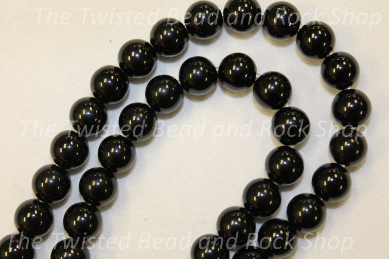 Black Onyx Gemstone Beads