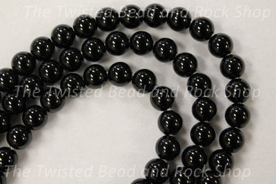 Black Onyx Gemstone Beads