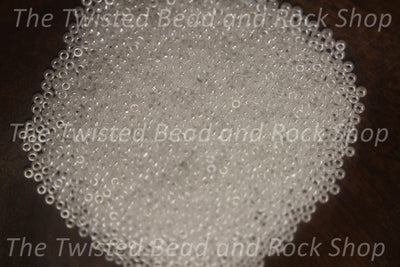 15/0 Opaque Luster White Seed Beads