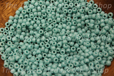 8/0 Opaque Toho Turquoise Seed Beads