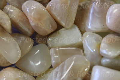 Moonstone Peach Tumbled