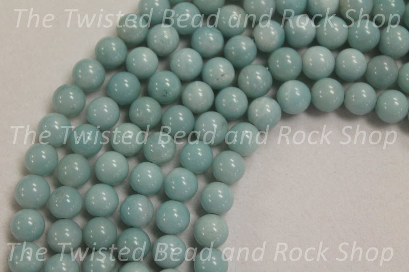 Green Amazonite Gemstone Beads