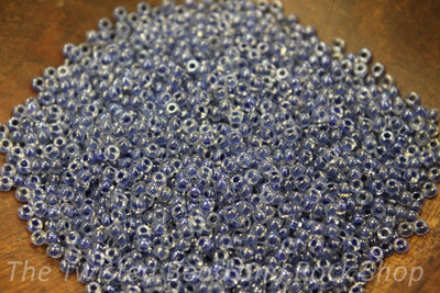 11/0 Purple Lined Crystal Seed Beads