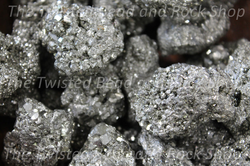 Pyrite Cluster Rough Crystals