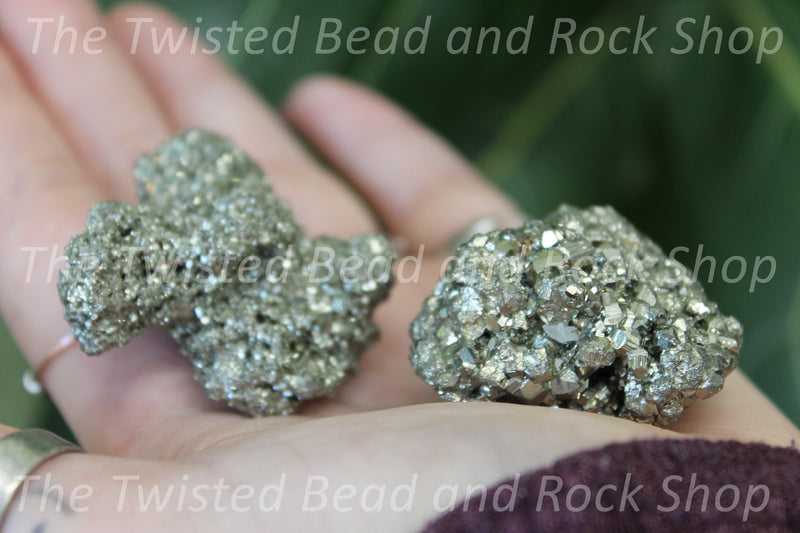 Pyrite Cluster Rough Crystals