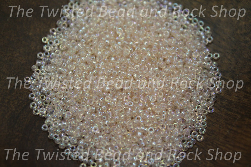 15/0 Rainbow Blush Seed Beads