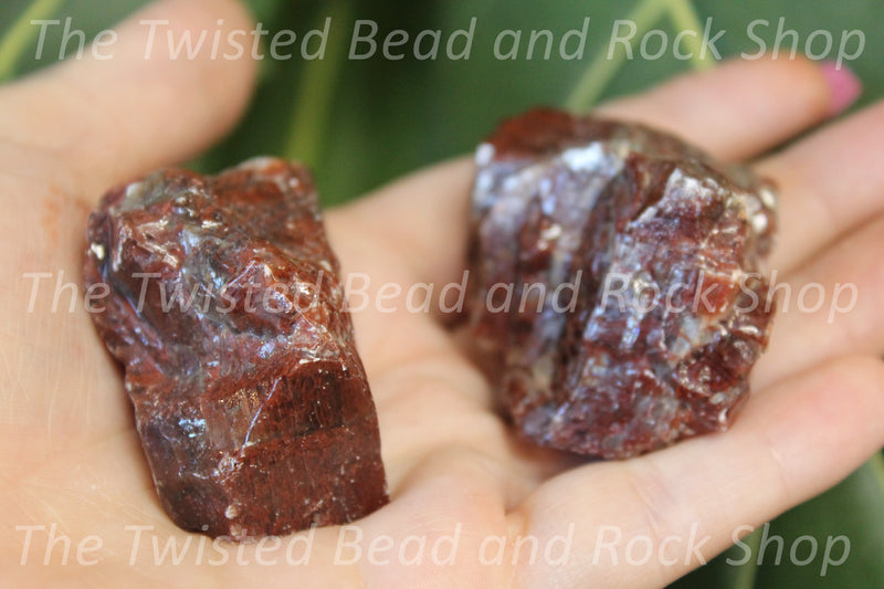 Red Calcite Rough Crystal