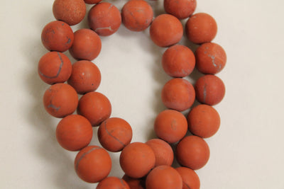 Jasper Red Gemstone Beads