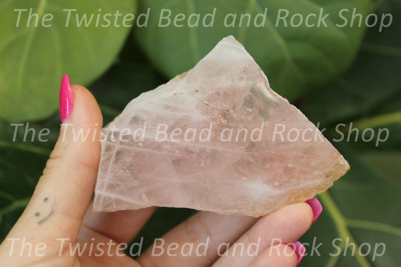 Rose Quartz Slabs Polished Crystals