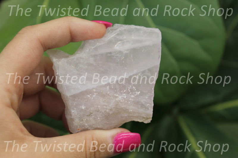 Rose Quartz Slabs Polished Crystals