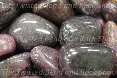 ruby crystal tumbled stone