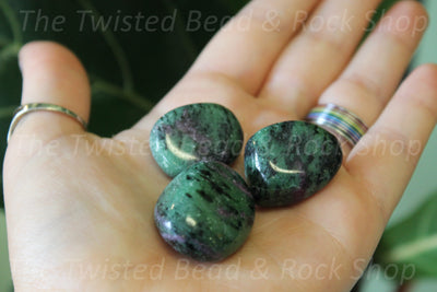 Ruby Zoisite Tumbled