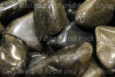 Obsidian Sheen Tumbled Crystals