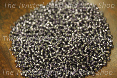 11/0 Silver Lined Tanzanite Seed Beads