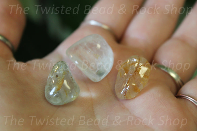 Topaz Silver Tumbled
